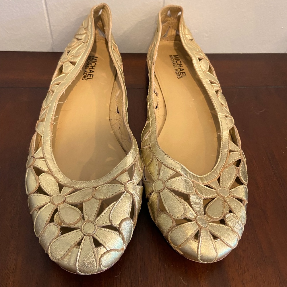 Floral Michael Kors Flats